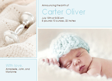 Birth announcement (boy)