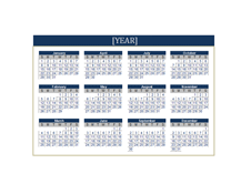 Calendar (any year)