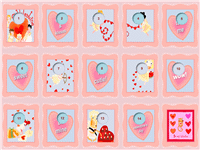 Valentine's Day countdown calendar
