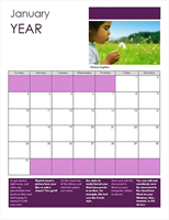 Event calendar