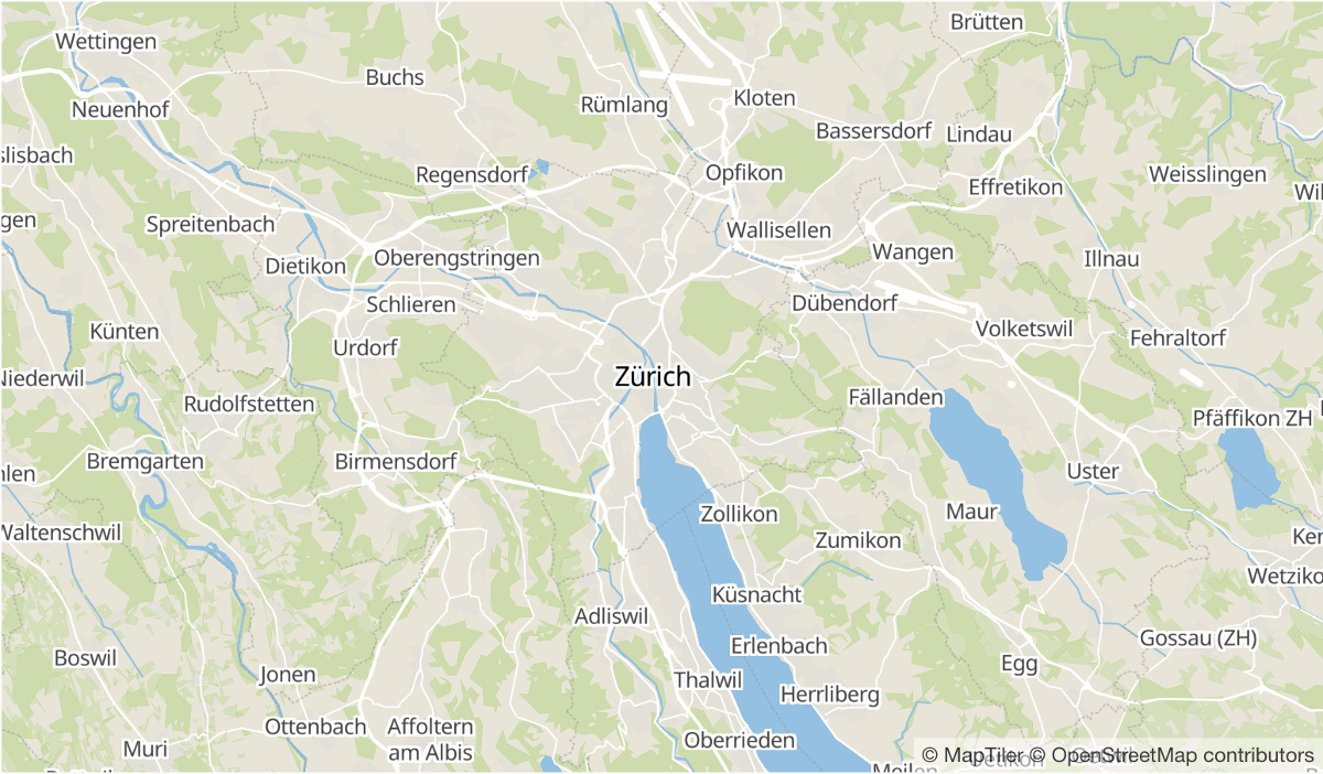 MapTiler Basic map style