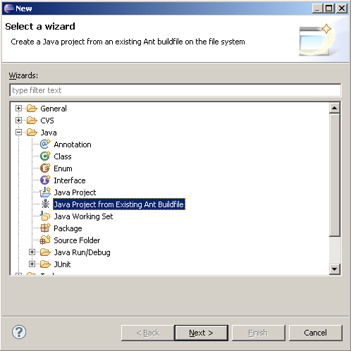 Import JBroFuzz Code into Eclipse from Ant File