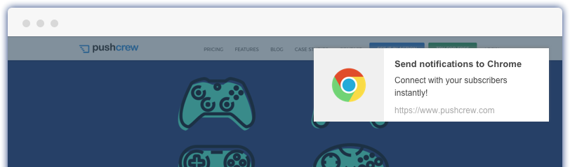 Chrome Push Notifications