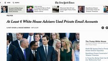 Report: Private email accounts used by White House aides