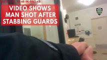 Police body cam shows officers shoot man wielding knife
