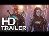 CAPTAIN MARVEL (Destroy All Monsters Trailer NEW) 2019 Superhero Movie HD