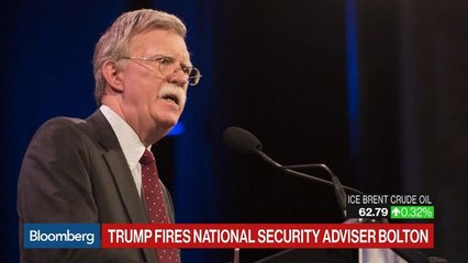 Trump Ousts John Bolton as National Security Adviser