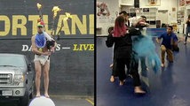Proudly Bizarre Baby Announcement & Karate Gender Reveal