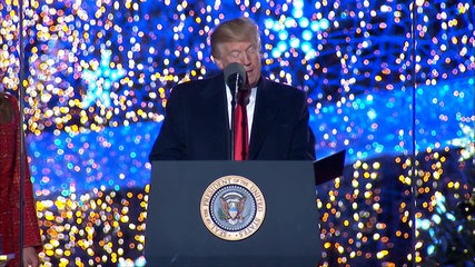Lighting the National Christmas Tree at the White House