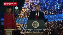 Trump delivers Christmas message to America and the world