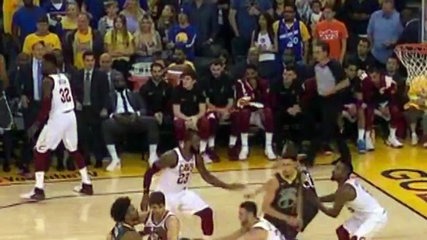 L'embrouille entre Stephen Curry et Kendrick Perkins