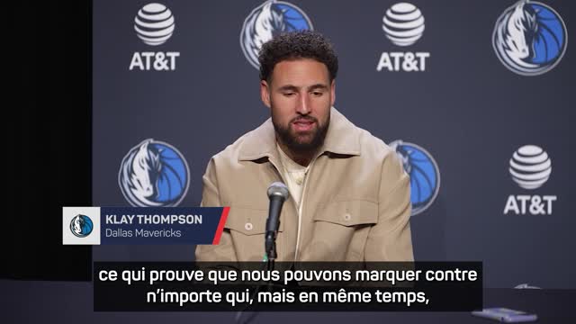 Mavericks - Thompson : “Luka a connu une soirée historique”