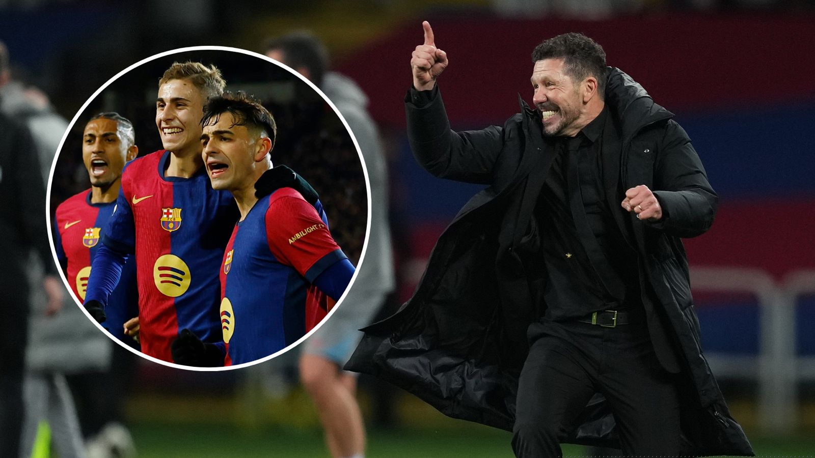 Simeone praises youthful, 'fresh' Barça midfield