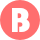 B logo