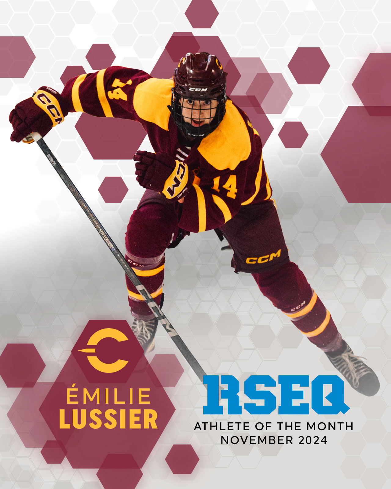 Athletes of the Week Lussier Dec