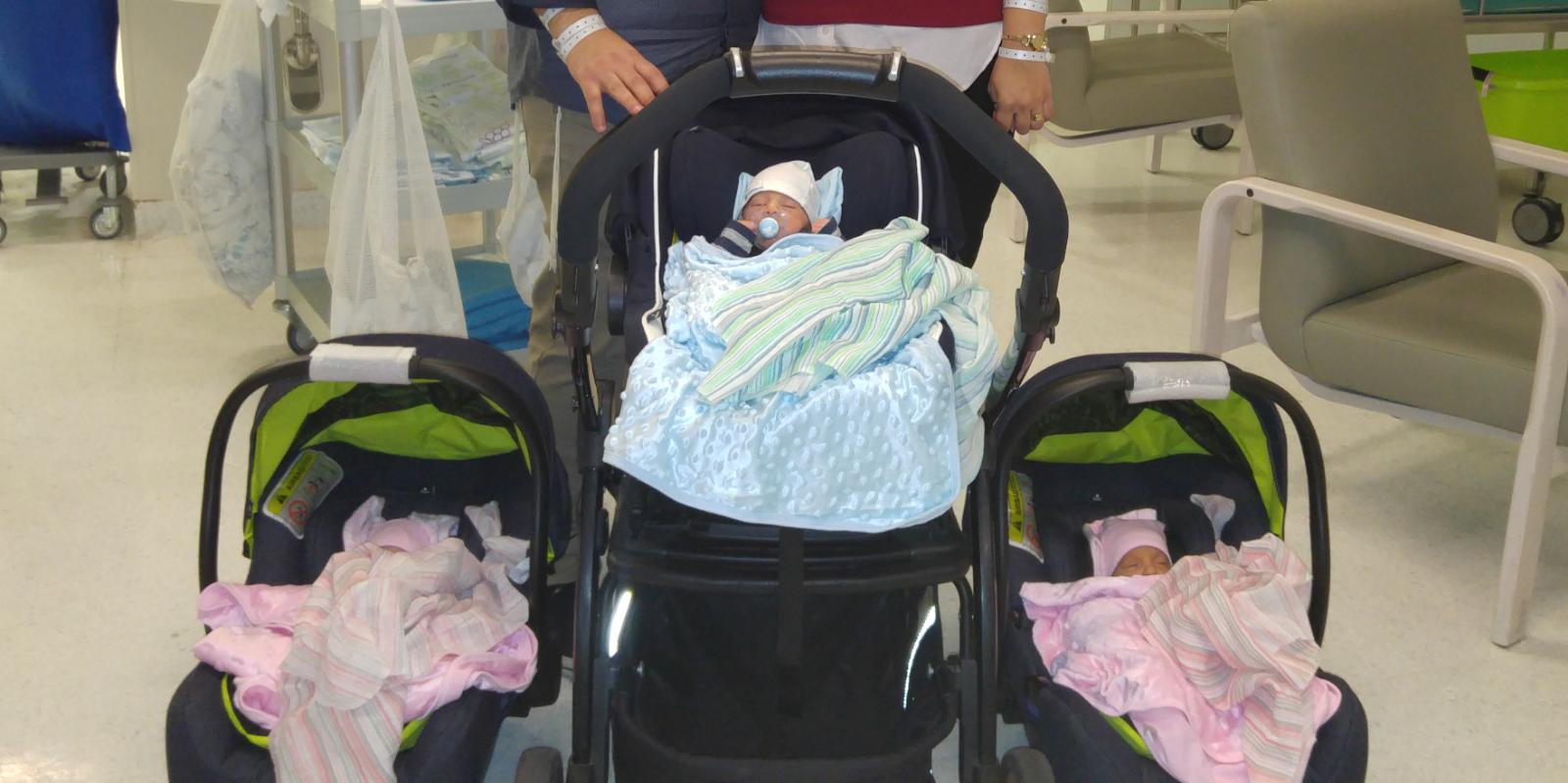 השלישייה של אורטל בן יעקב (צילום: אלבום פרטי)