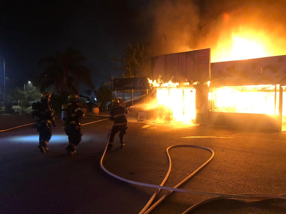 קרדיט צילום: דף הפייסבוק של כבאות והצלה מחוז צפון