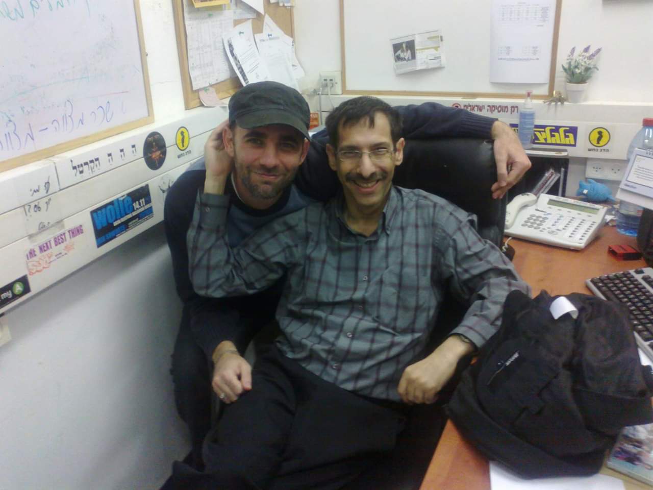 עומר בן רובי עם אורי אורבך ז''ל