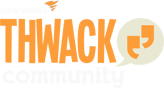 thwack - The Community of SolarWinds - Welcome Home