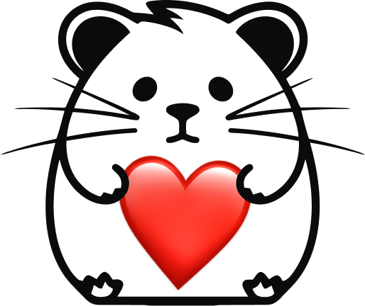 Uptime.com Heart Hamster