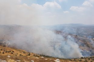 יצהר: הושגה שליטה על האש