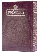  Siddur Hebrew/English: Complete Full Size - Ashkenaz - Alligator Leather 