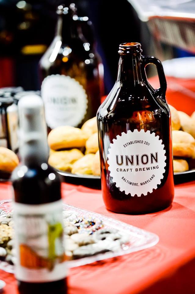 Young adults at the BGS Union Craft Brewing event