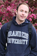 Brandeis students walking around campus