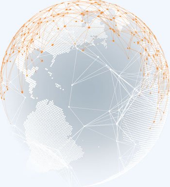 header globe