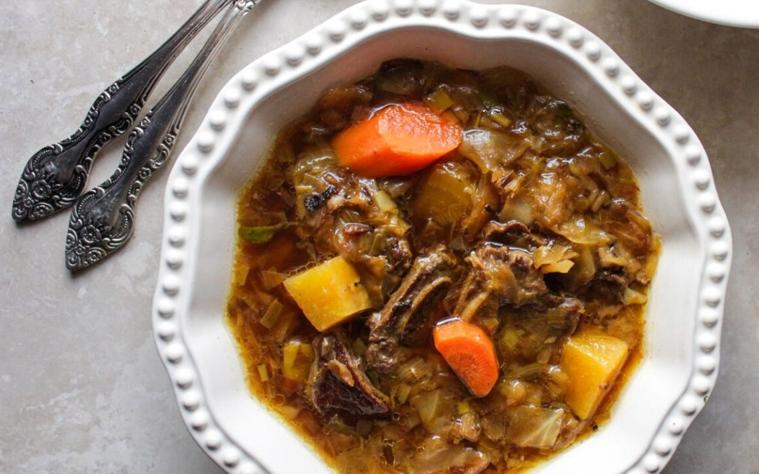 This Beety, Beefy Cabbage Soup is Perfect for Quarantine