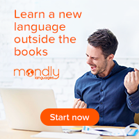 Learn a new language outside the books with Mondly