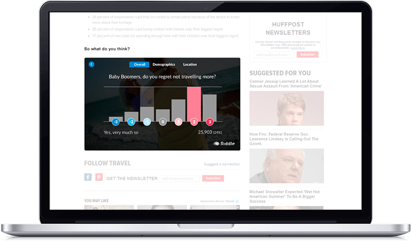 Créez des quiz pour votre site ou votre blog