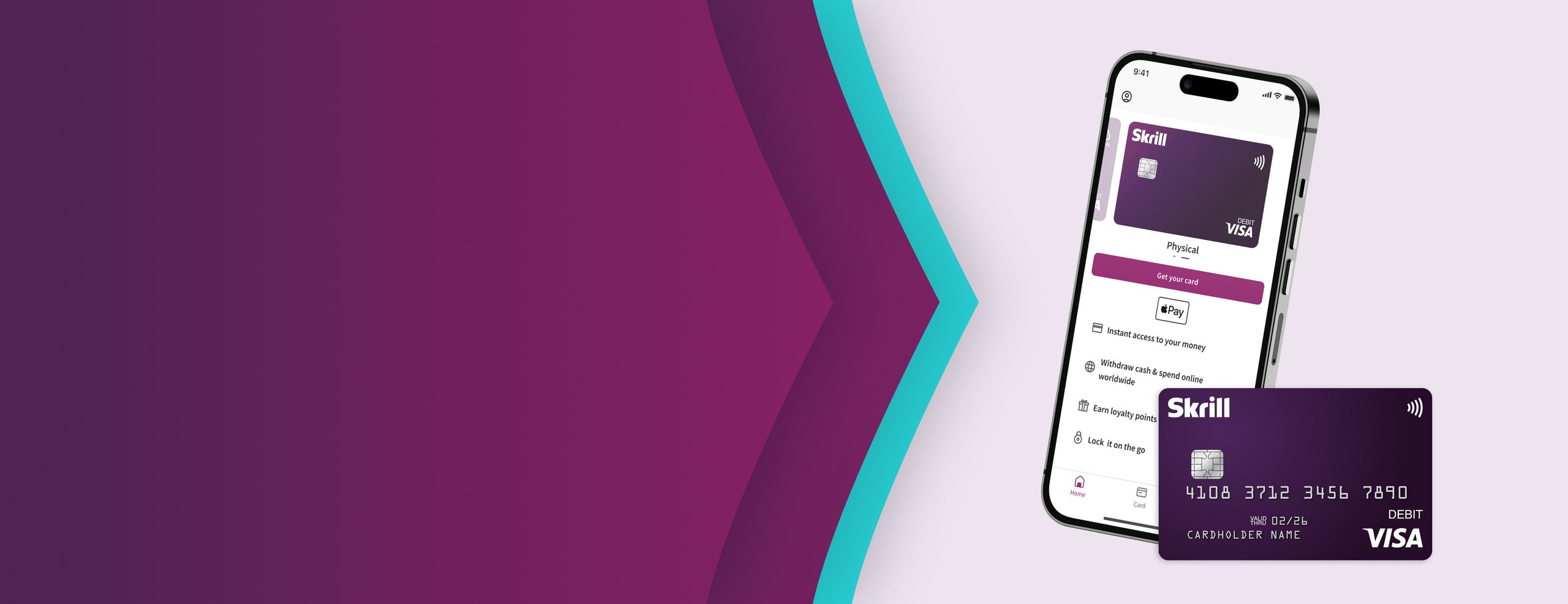 Skrill App US Visa Card