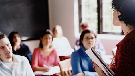 Students in classroom
