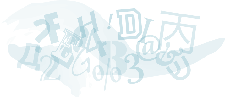 fonts illustration