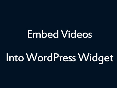 WordPress Video Embed Plugin