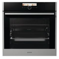 Built-in combined GORENJE steaming oven from the Superior series - glass panel with stainless steel - 73 liters - GORENJE BCS798