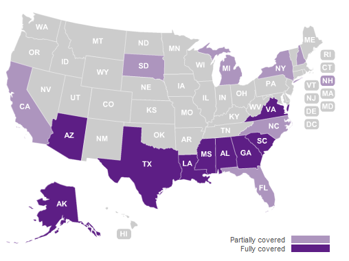 Covered jurisdictions