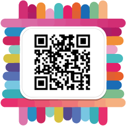 qr kódgenerátor Színes keretek