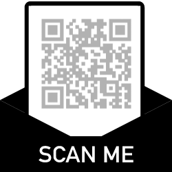 qr kódgenerátor Fekete keretek 6