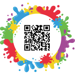 generatore di codice qr Cornici colorate