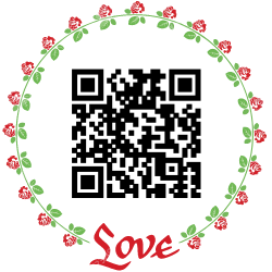 generatore di codice qr Cornici colorate