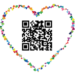 qr generátor kódu Farebné rámy