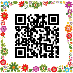 qr generátor kódu Farebné rámy