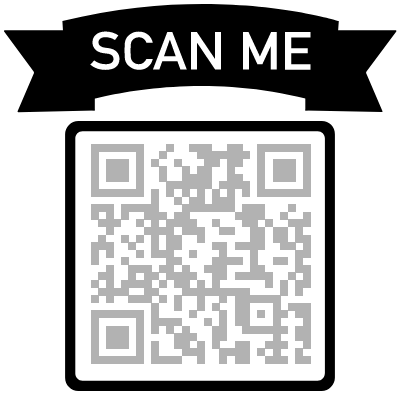 qr generátor kódu Čierne rámy 9